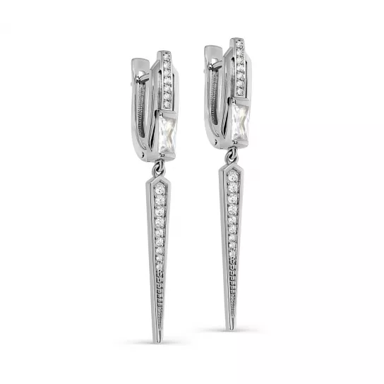 Серьги из серебра