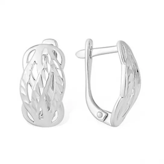 Серьги из серебра