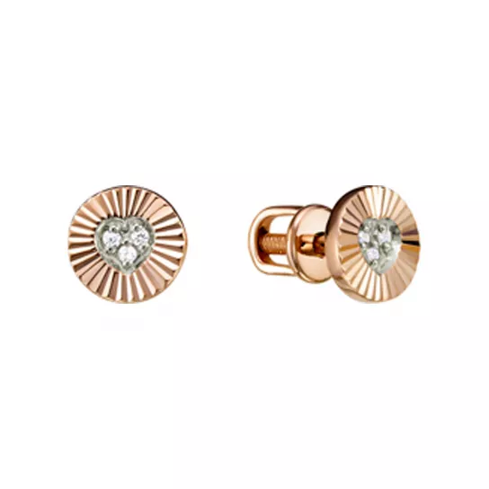 Пусеты из золота