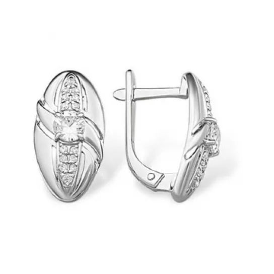 Серьги из серебра