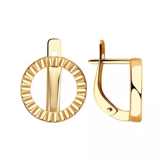 Серьги из золота