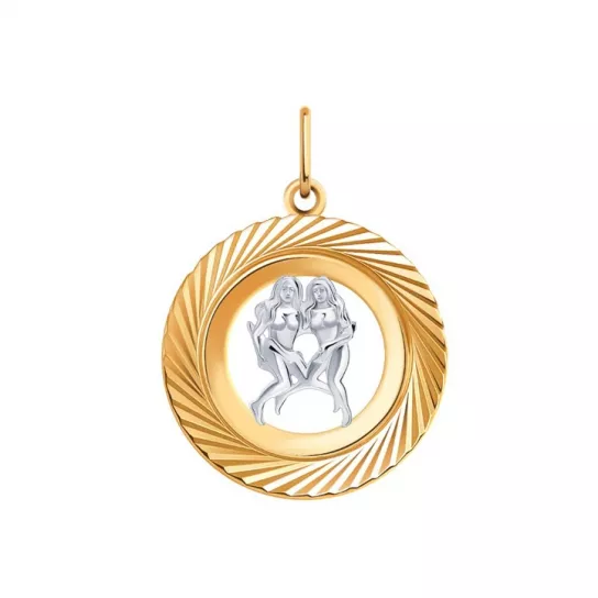 Подвеска зодиак из золота