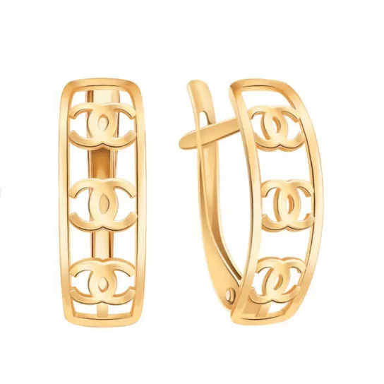 Серьги из золота