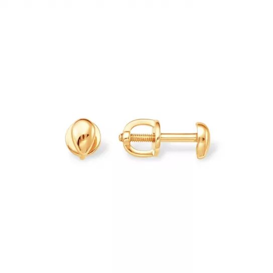 Пусеты из золота