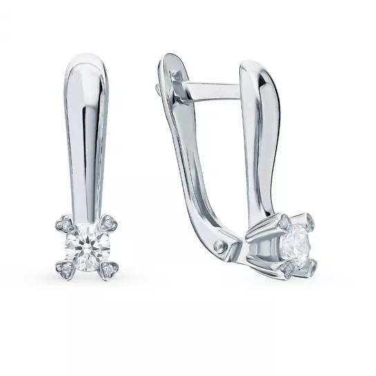 Серьги из серебра