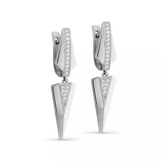 Серьги из серебра