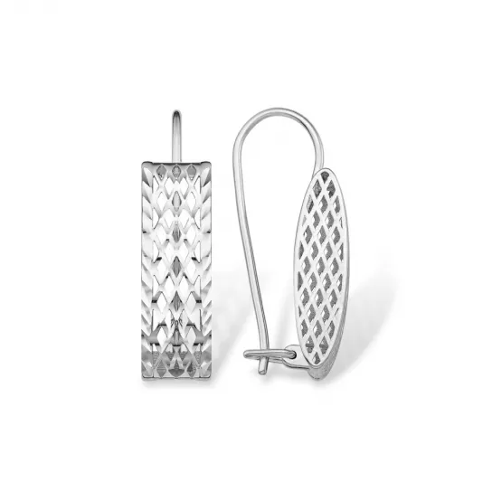 Серьги из серебра