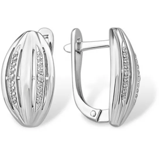 Серьги из серебра