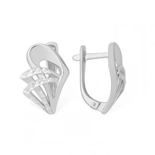 Серьги из серебра