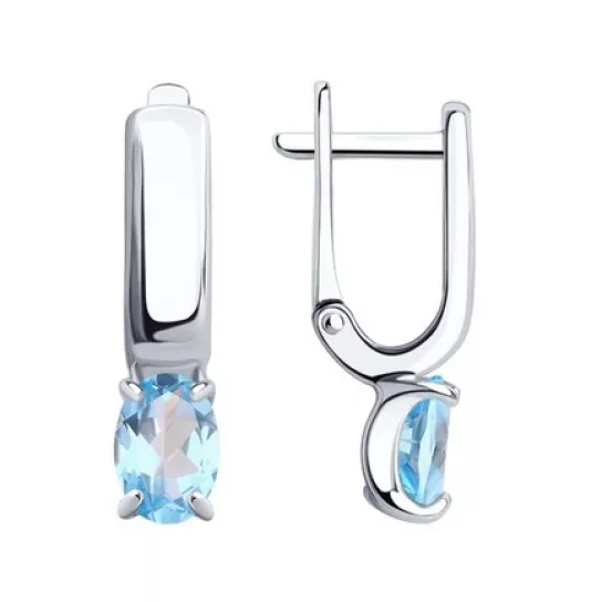 Серьги из серебра